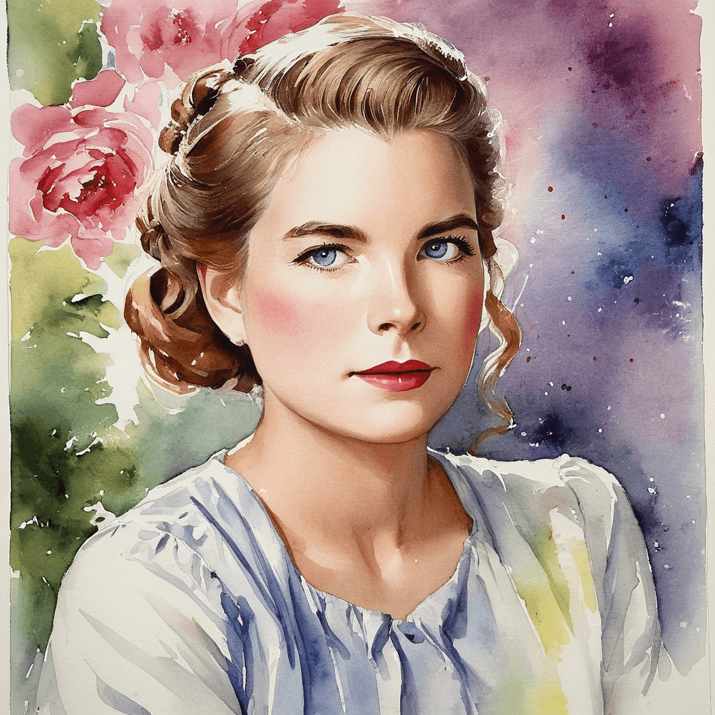 AI Filter that turns your photo into a watercolor portrait.